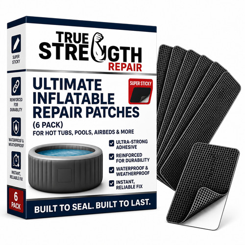 Hot tub repair patches pack - patches, 6