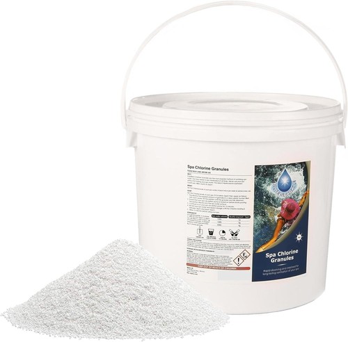 Spa chlorine granules blue - chlorine,