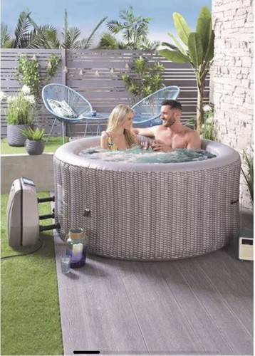 New hot tub still box - new,